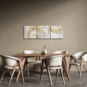 Obraz - Betónový design (s hodinami) (90x30 cm)