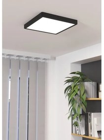 Eglo 900588 - LED stmievateľné stropné svietidlo FUEVA LED/20,5W/230V čierna