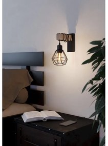 Eglo 44078 - Nástenné svietidlo TOWNSHEND 1xE27/60W/230V
