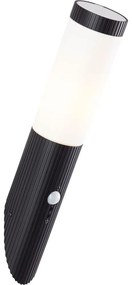 Brilliant - Vonkajšie nástenné svietidlo so senzorom KALEO 1xE27/10W/230V IP44