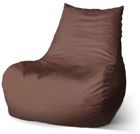 Sablio Sedací vak Bean Gaštanová - 60 x 70 x 70 cm