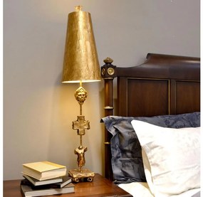 Flambeau FB-FRAGMENT-TL-G - Stolná lampa FRAGMENT 1xE27/60W/230V