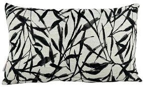 Obliečka Willow čierna 30x50 Merkury Home