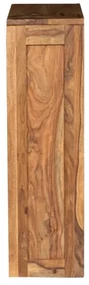 furniture-nabytek.cz - Masívna kúpeľňová skrinka Leeston z palisandru, hnedá, lakovaná – 42×25×70 cm