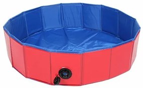 Merco Splash bazén pre psov červená priemer 80 cm - VÝPREDAJ