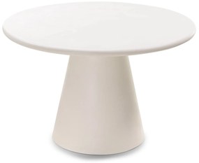 Jídelní kulatý stůl Aurora 120 cm ecru