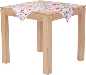 Obrus Akvarel kvety, 80x80 cm