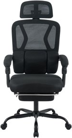 Kancelárska stolička Liberton - čierna