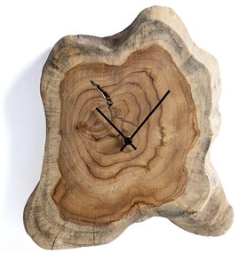 Nástenné hodiny z Teakového dreva