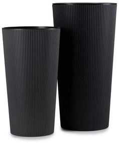 Kvetináč URBANIKA ECO 46 cm čierny