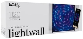 Twinkly TWDJ1120STP-BEU - LED RGBW vonkajší záves 1120xLED 2,6x2,7 m IP44 Wi-Fi