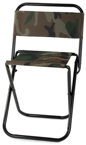 Verk 01660 Kempingová skladacia stolička maskáč