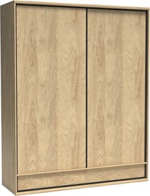 Veľká skriňa Mediolan M-19, 177,2x58,5x221 cm, hikora