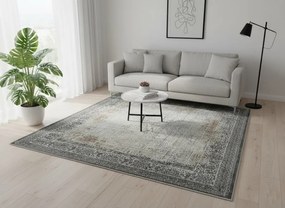 DC Koberec Exclusive 489 tmavá vizion zlatá Rozmer: 120×170 cm