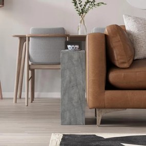 Odkladací stolík Houseland Simpi Lagina - sivý kameň