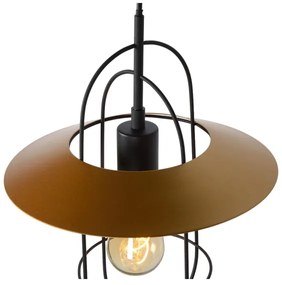 Lucide 74309/01/02 - Luster na lanku MASSON 1xE27/40W/230V zlatá