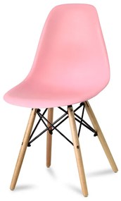 Dizajnová stolička ENZO X ružová