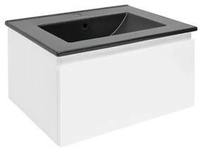 Kúpeľňová skrinka s umývadlom SAT B-WAY 59x30x45 cm biely lesk BWAY60WU4B, 1 ks