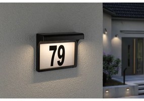 Paulmann 95388 - LED/0,05W IP44 Solárne domové číslo DAYTON 1,2V 600 mAh