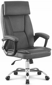 Ergonomická otočná kancelárska stolička HC-1023 Grey