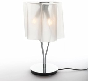 Stolná lampa Artemide Logico 44 cm lesk/chróm