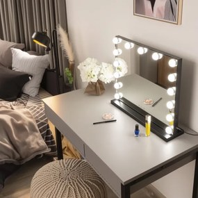 Brilagi - LED stmievateľné make-up zrkadlo HOLLYWOOD LED/15W/230V 3000/4000/6500