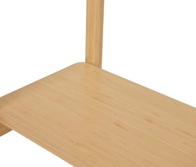 Stojan na oblečenie s odkladacou plochou