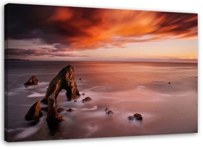 Obraz na plátně Moře Příroda Nebe - 100x70 cm