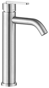 Umývadlová batéria vysoká Rea Ontario brúsený nikel