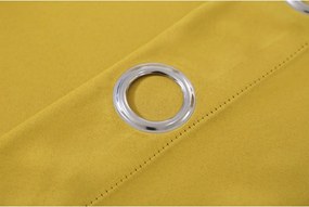 2x Žltý záves OXFORD 140x250 cm