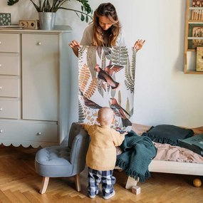 Tapeta vtáčí ker 280x100 cm