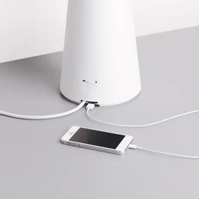 LND Design LTM285 Stolná lampa, sivá