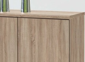 Komoda 2-dverová Lilly, dub sonoma