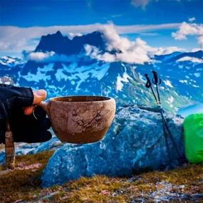 Hrnček kuksa Kupilka Moomin 0,21l, hnedý