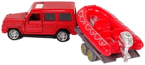 Lean Toys Sada Hasičských vozidiel – Džíp, auto, čln