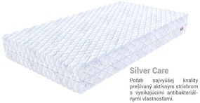 Jaamatrac Kokosový matrac Sandra 160x200 Poťah: Silver Care (príplatkový poťah)