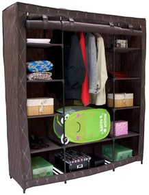 Šatníková skriňa KAJA MAXI VITTO hnedá