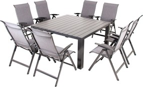 Doppler PRATO YELMO ALU, polohovacie kreslá, 8+1