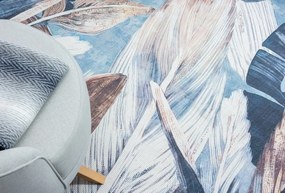 My Flair, Kusový koberec Isak CA30020 blau – na von aj na doma, 160x230, viacfarebná, chodba / predsieň