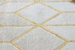 Koberec MEFE B400 Kocka, geometrický 3D - krém / béžový