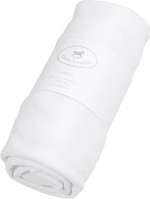 Posteľná plachta biela 90x200cm