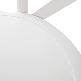 Jedálenská stolička DREV biela 875736