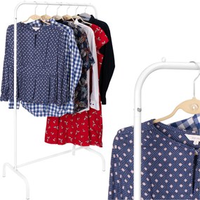 Stojan na oblečení BADIS bílý