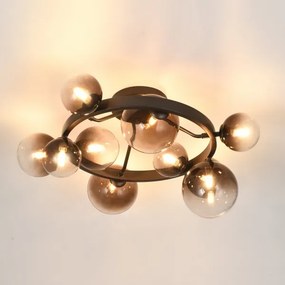 Brilagi - LED prisadený luster MILLA 10xG9/3W/230V hnedá/dymová hnedá