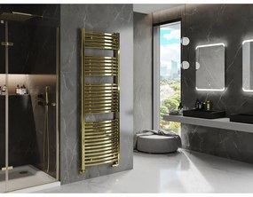 Mexen Helios, vykurovacie teleso 1800x600 mm, 786 W, zlatá lesklá, W103-1800-600-00-50