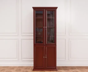 2-dverová vysoká kancelárska skriňa Diamante 220 cm