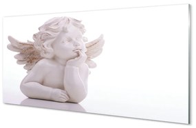 Sklenený obraz ležiace anjel 100x50 cm