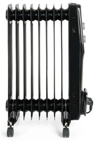 G21 Bromo olejový radiátor, 9 rebier, 2000 W,čierny, M