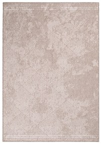 Dekorstudio Obojstranný koberec na terasu DuoRug 5845 - béžový Rozmer koberca: 200x290cm
