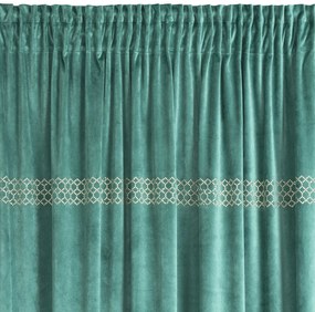 ZATEMŇOVACÍ ZÁVES NA PÁSKE JOVITA 140X270 CM ZELENÁ